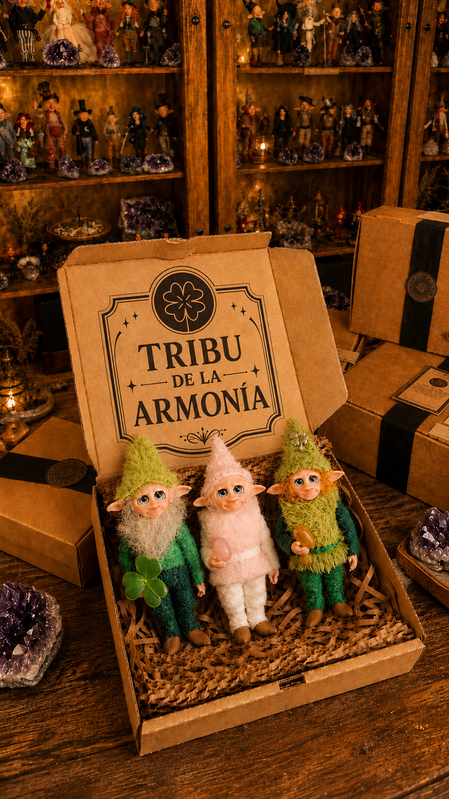 Tribu de la Armonía — Sanación · Leo · Trevor