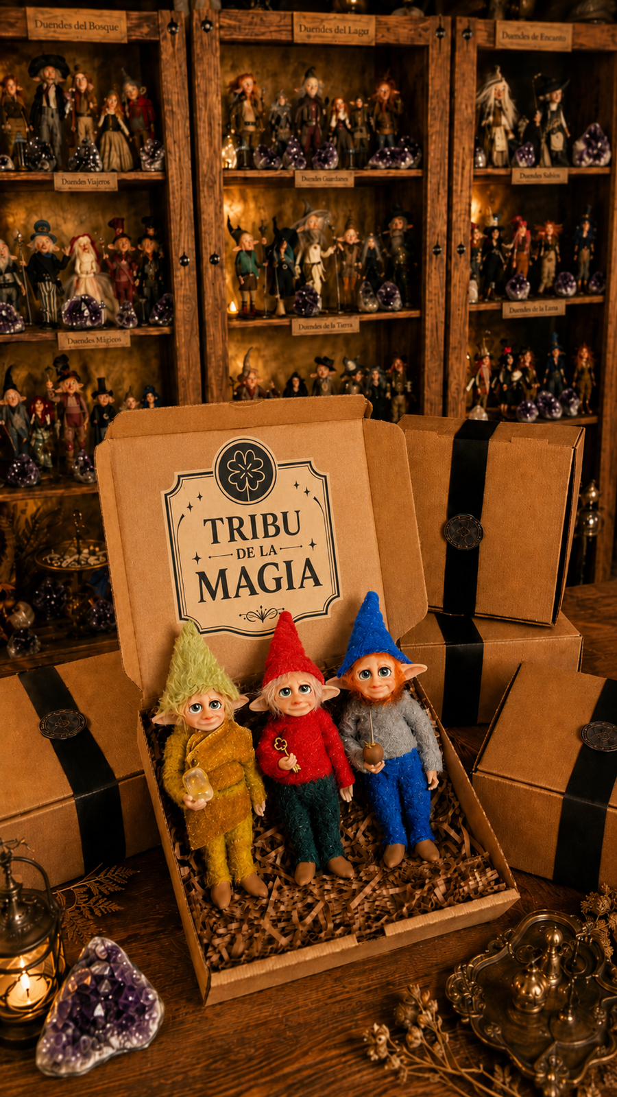 Tribu de la Magia — Matheo · Yrvin · Compañero
