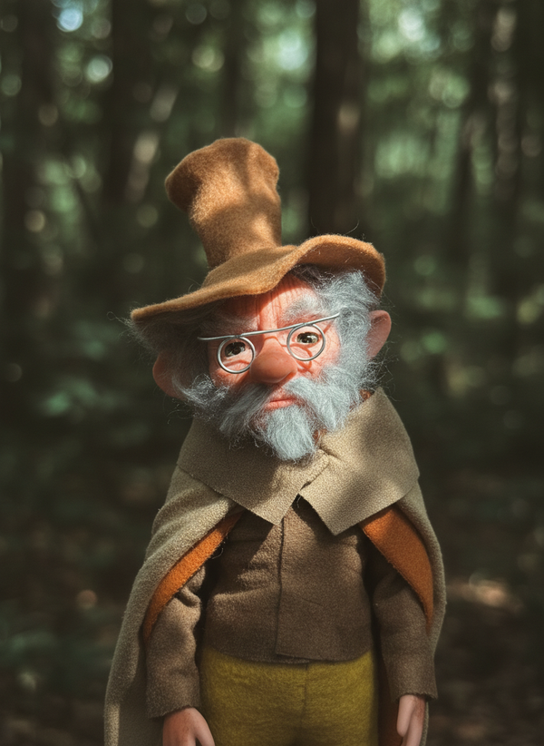 Theron, Guardián Duende de Abundancia, hecho a mano por Duendes del Uruguay