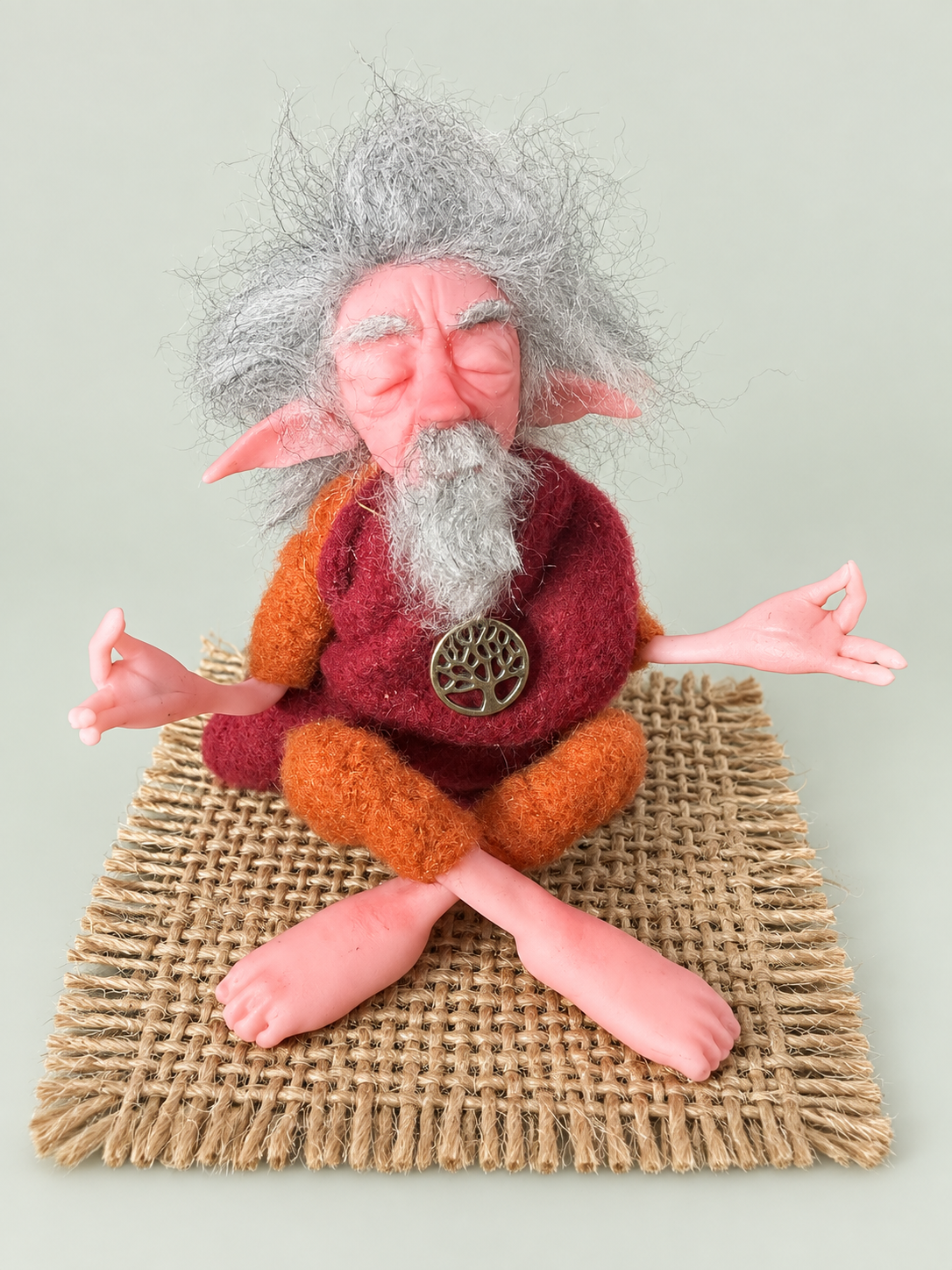 Tenzin · Meditador · frente
