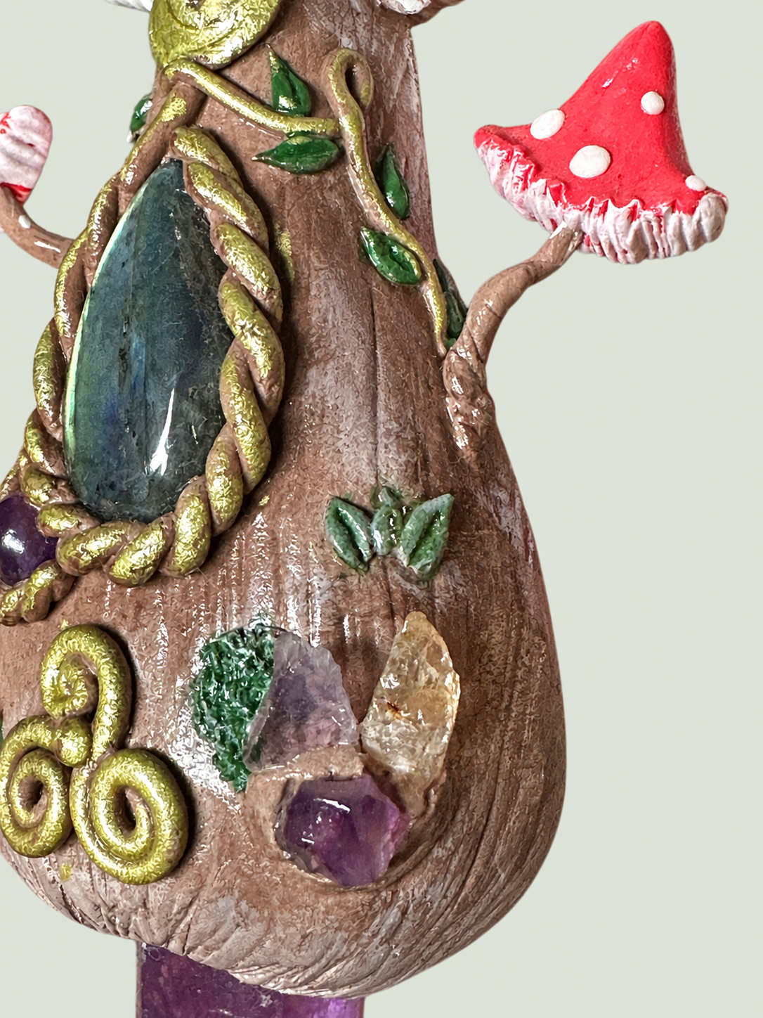 Talismán de hongo · detalle